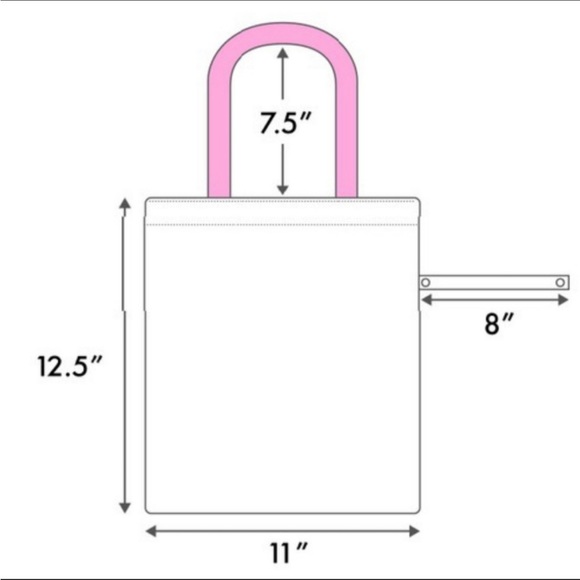 NWT ExcUsed Eco-friendly Reusable Shopping Tote Bags Llama With Snap Closure - Picture 3 of 6